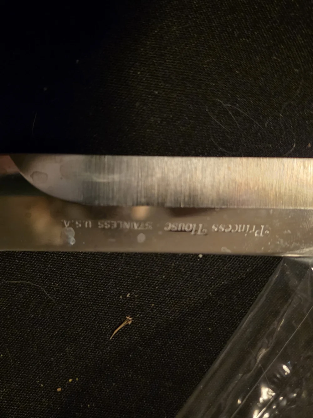 Princess House Stainless Carving Set - Silver Tone